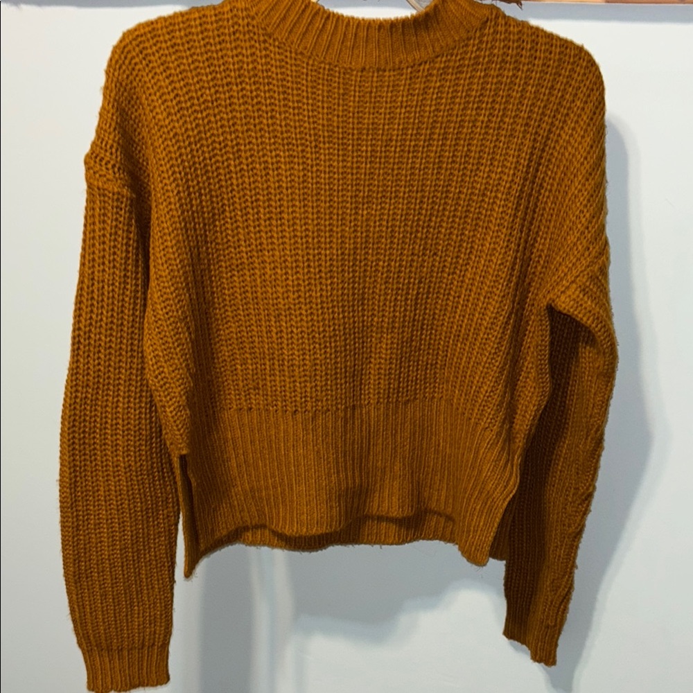 Cozy Mustard Sweater